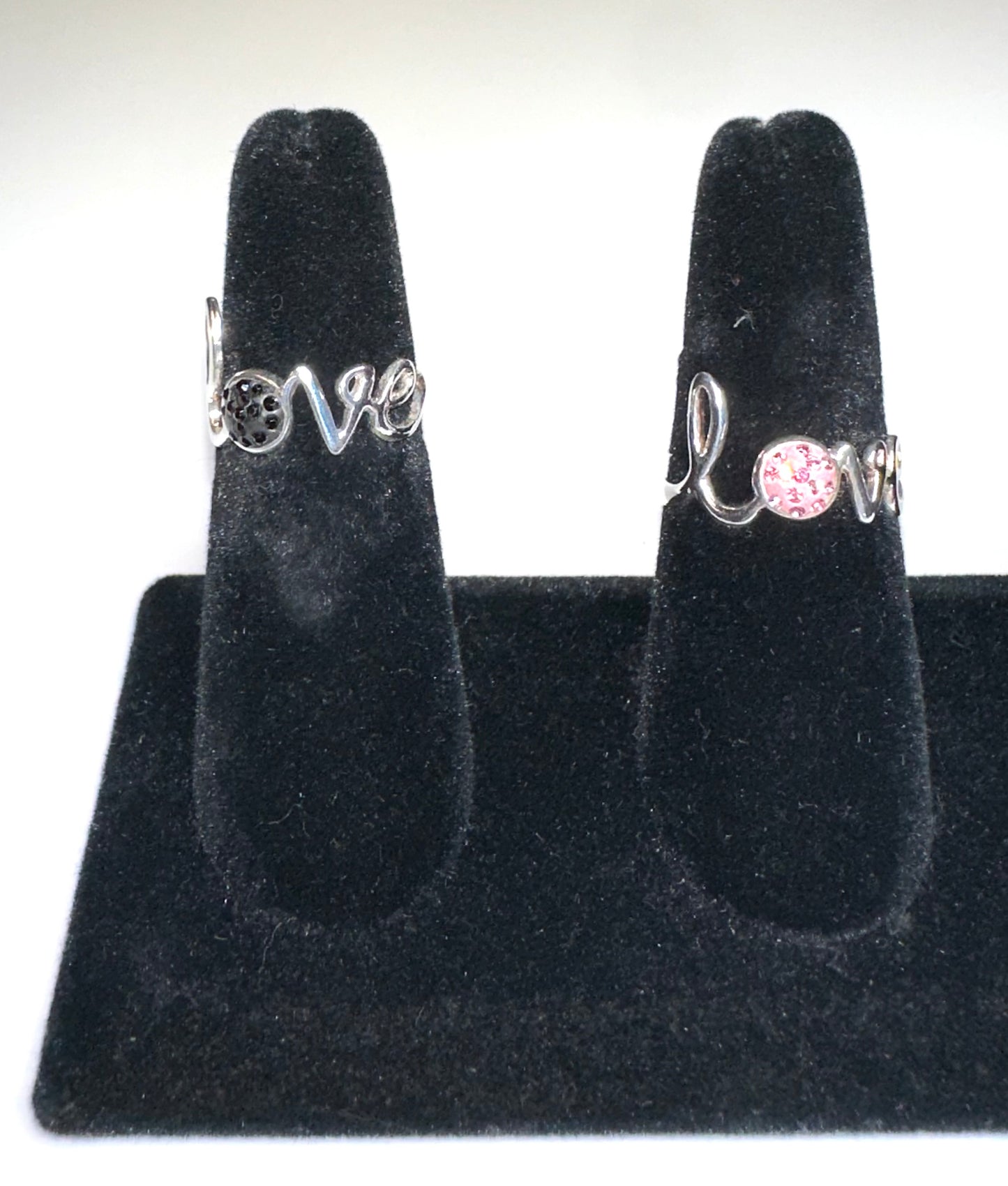 Love with gems ring