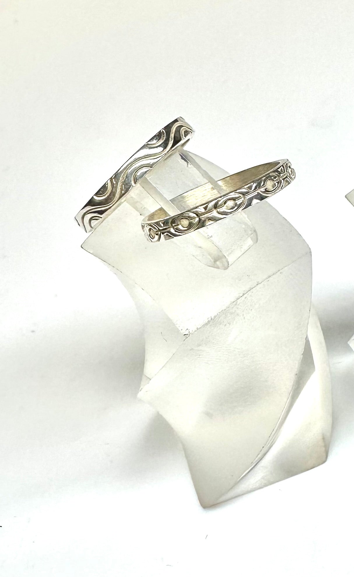 Double - Squiggly & XO rings