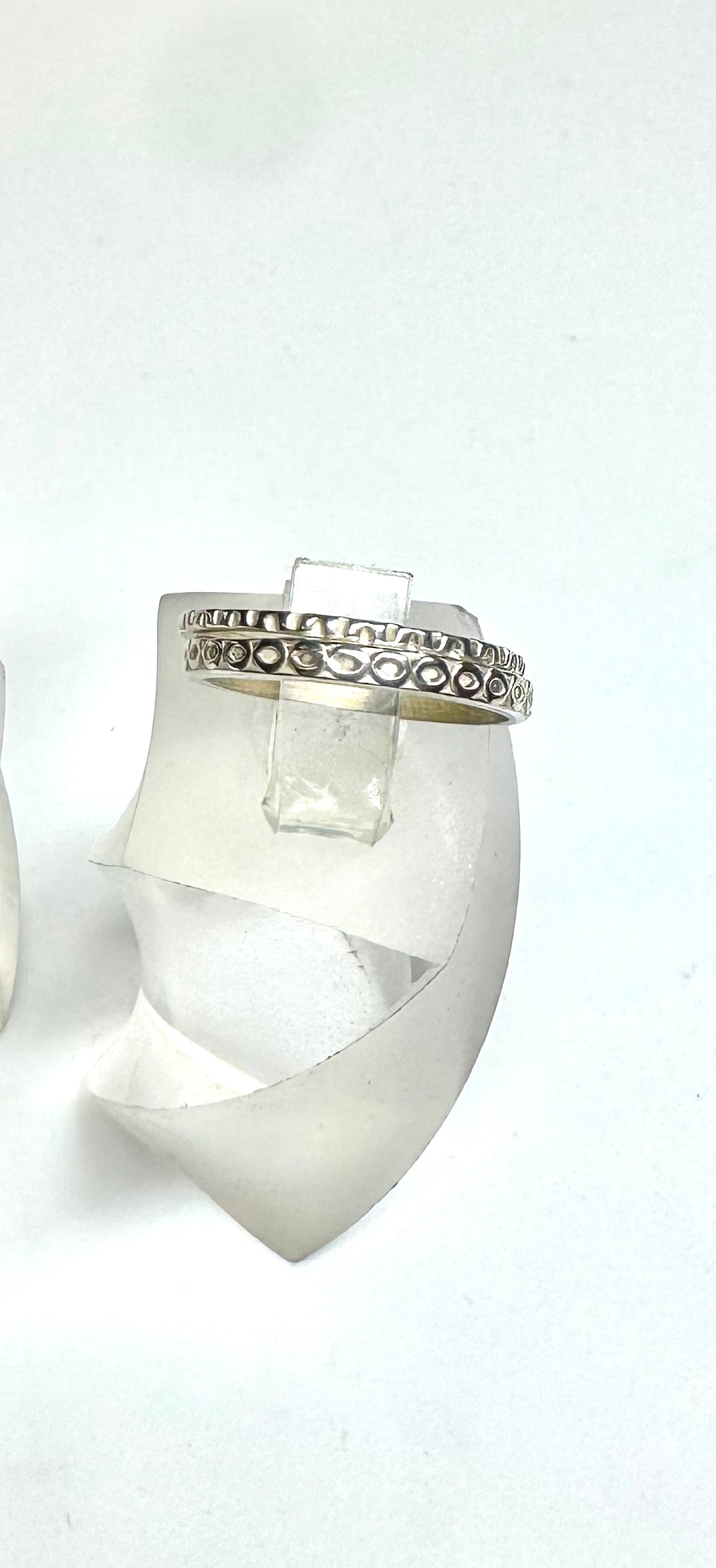 Double - Circle & Dotted rings
