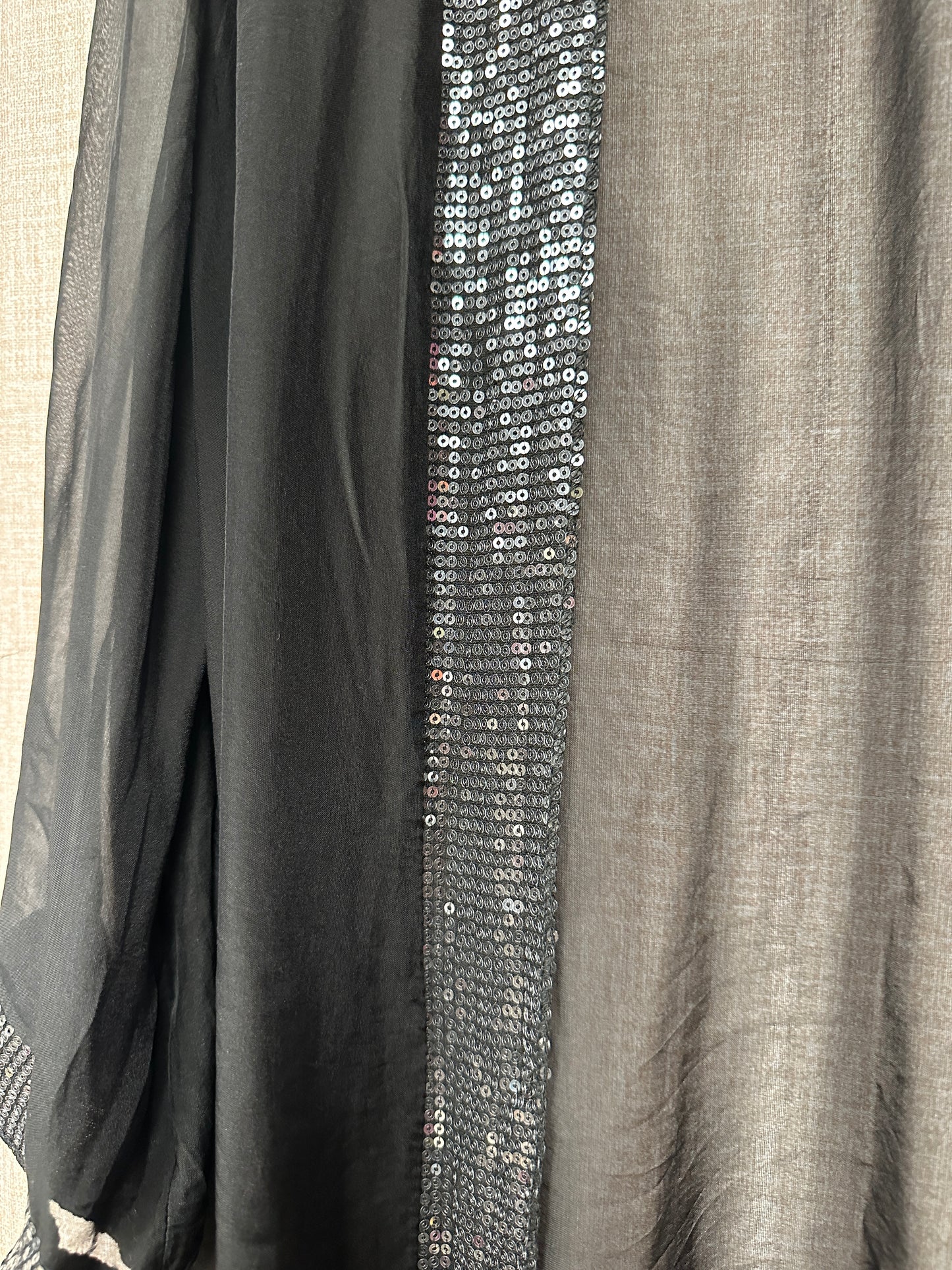 Italian Black sequence trim Jacket