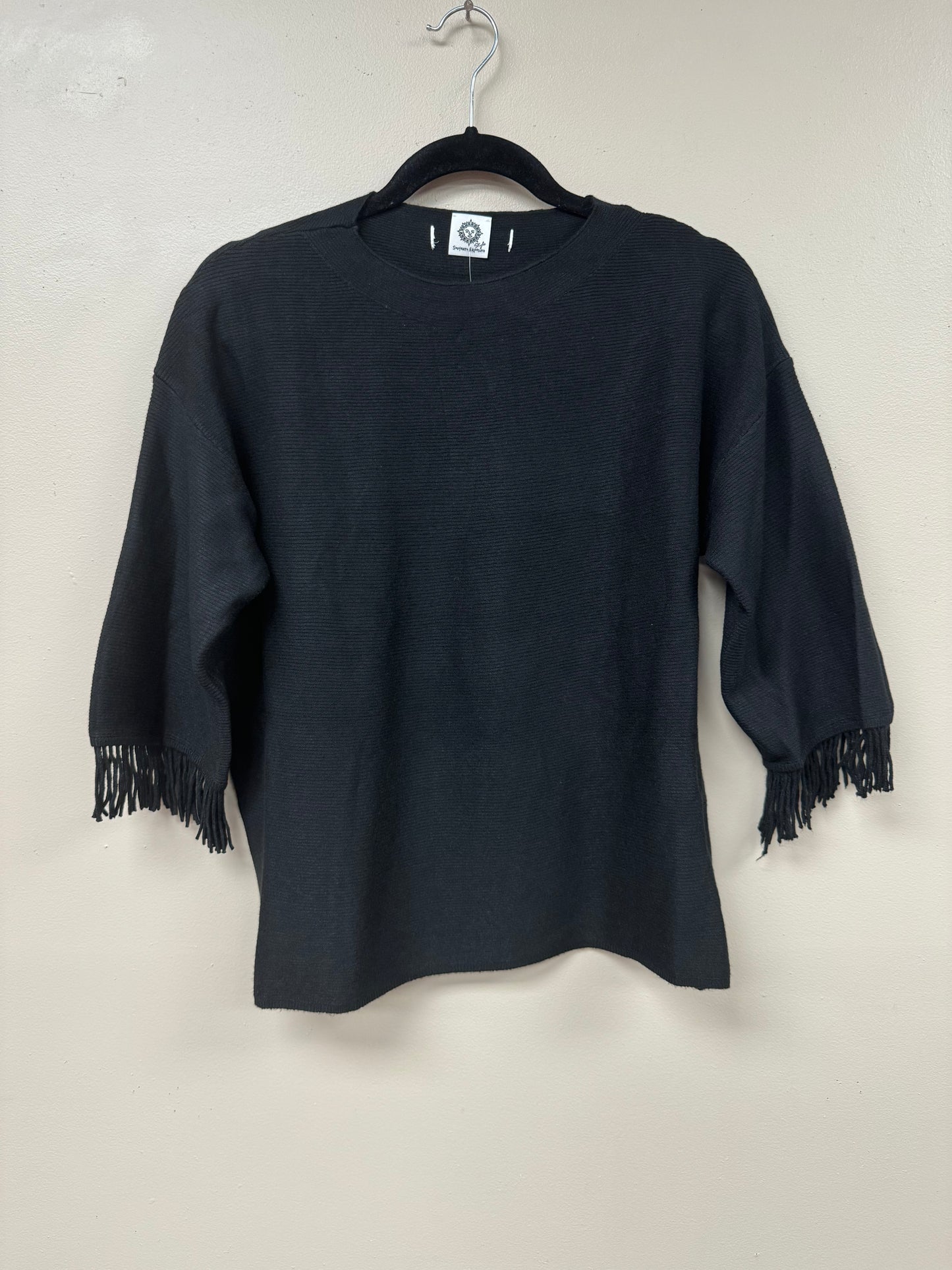 Italian Sweater Set with Fringe