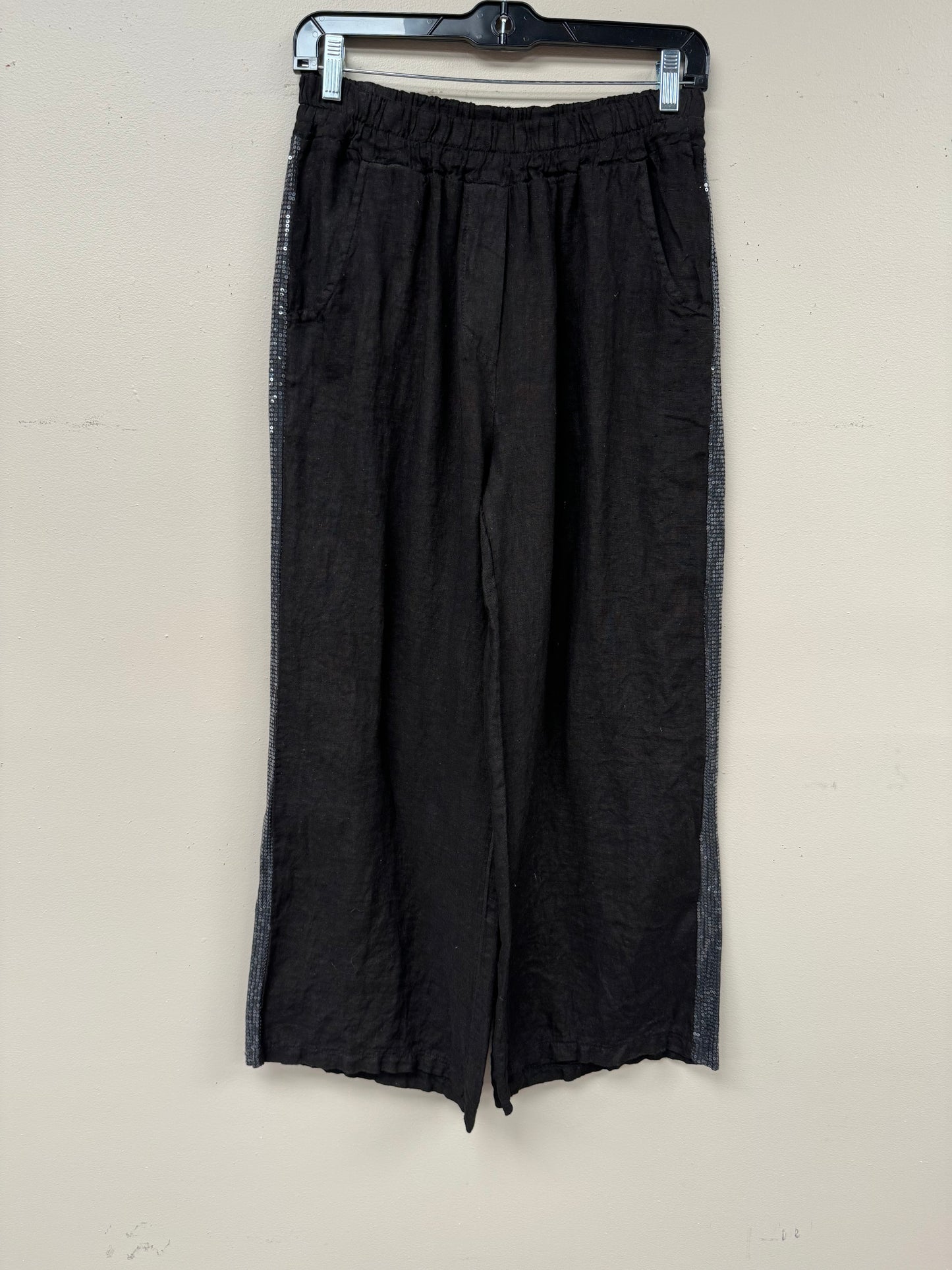 Italian Linen Pants with Shine
