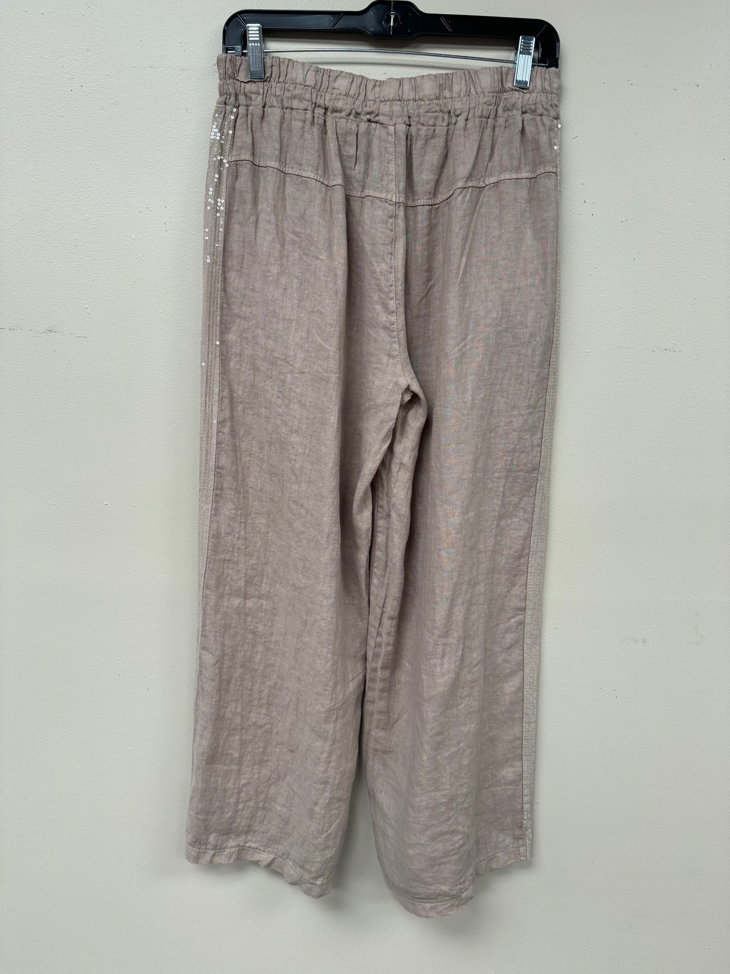 Italian Linen Pants with Shine