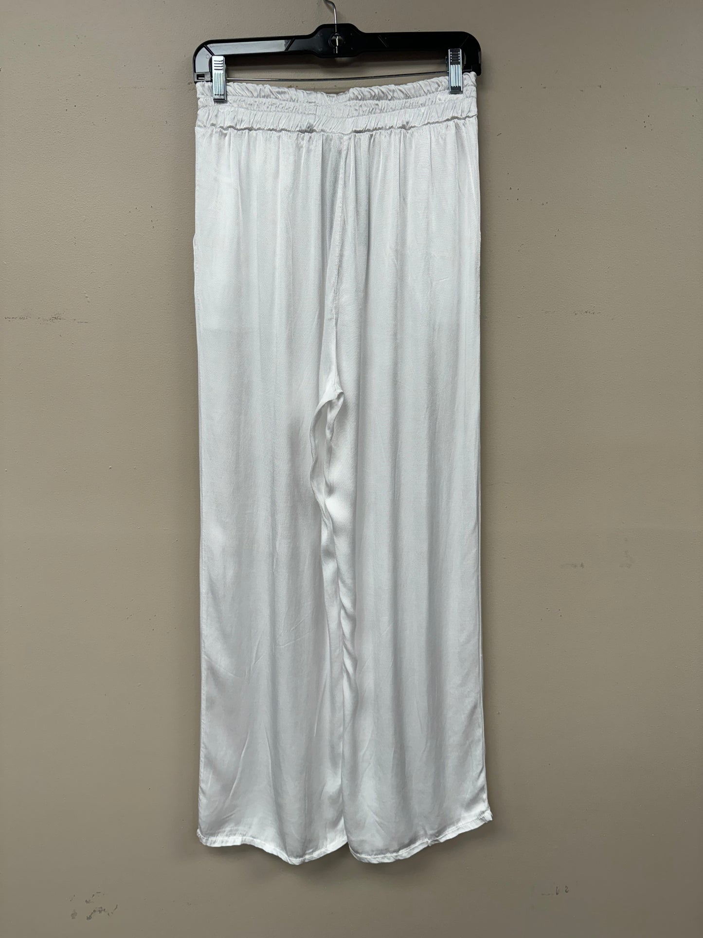 Italian Satin Wide Leg Pants