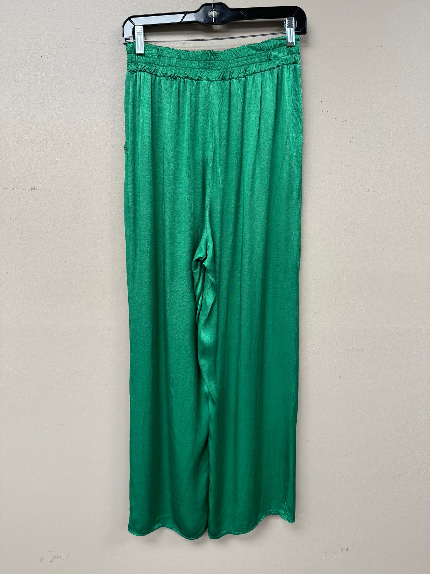 Italian Satin Wide Leg Pants