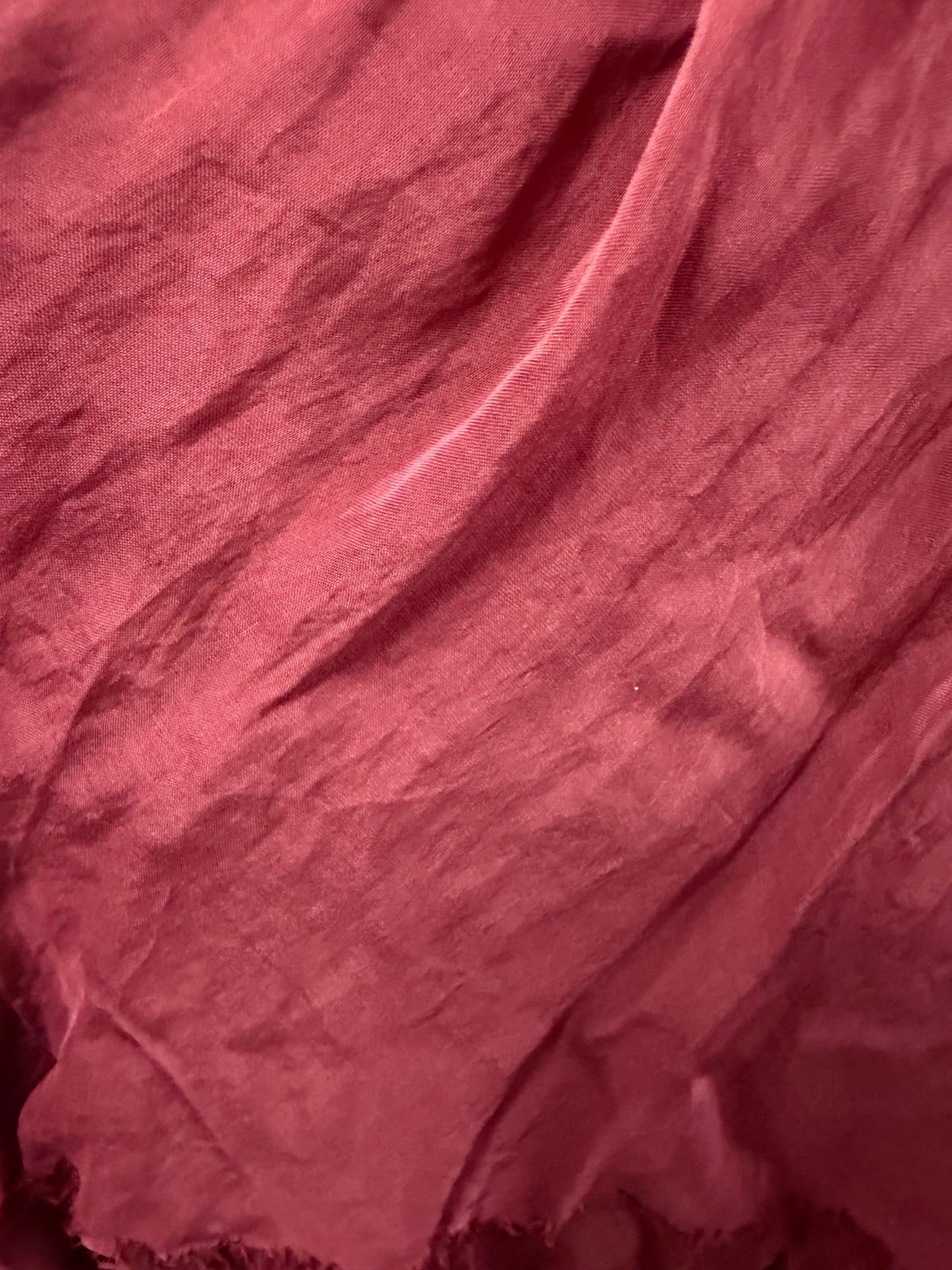 Italian layered ruffle silky pants
