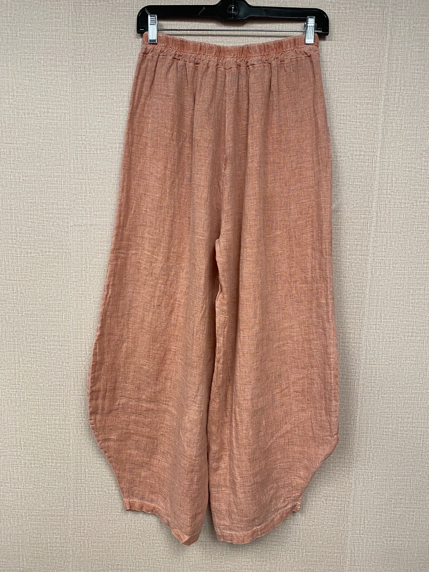 Italian, Barrel leg Linen Pants
