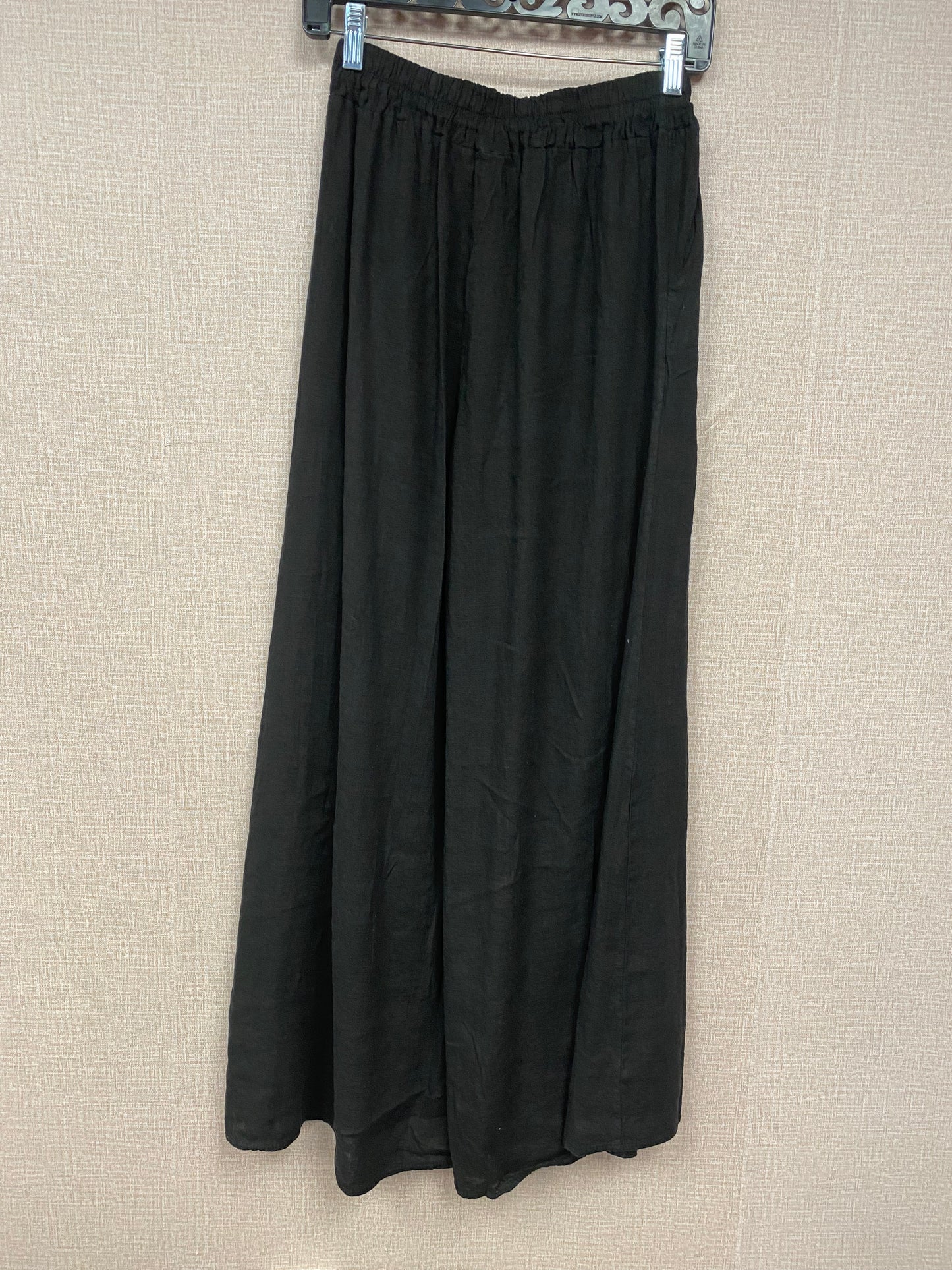 Italian linen Button Down Wide Leg Pants. 18861