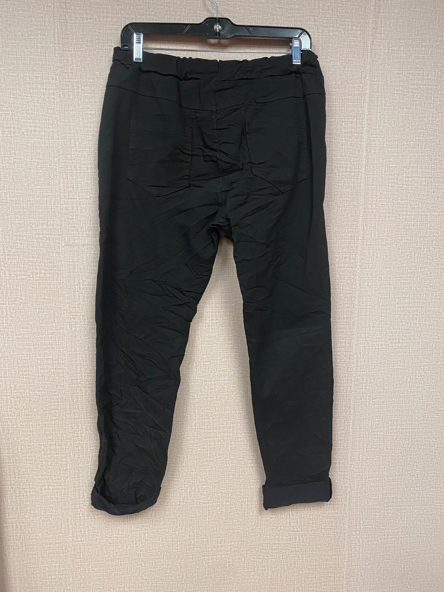 Italian women printed joggers