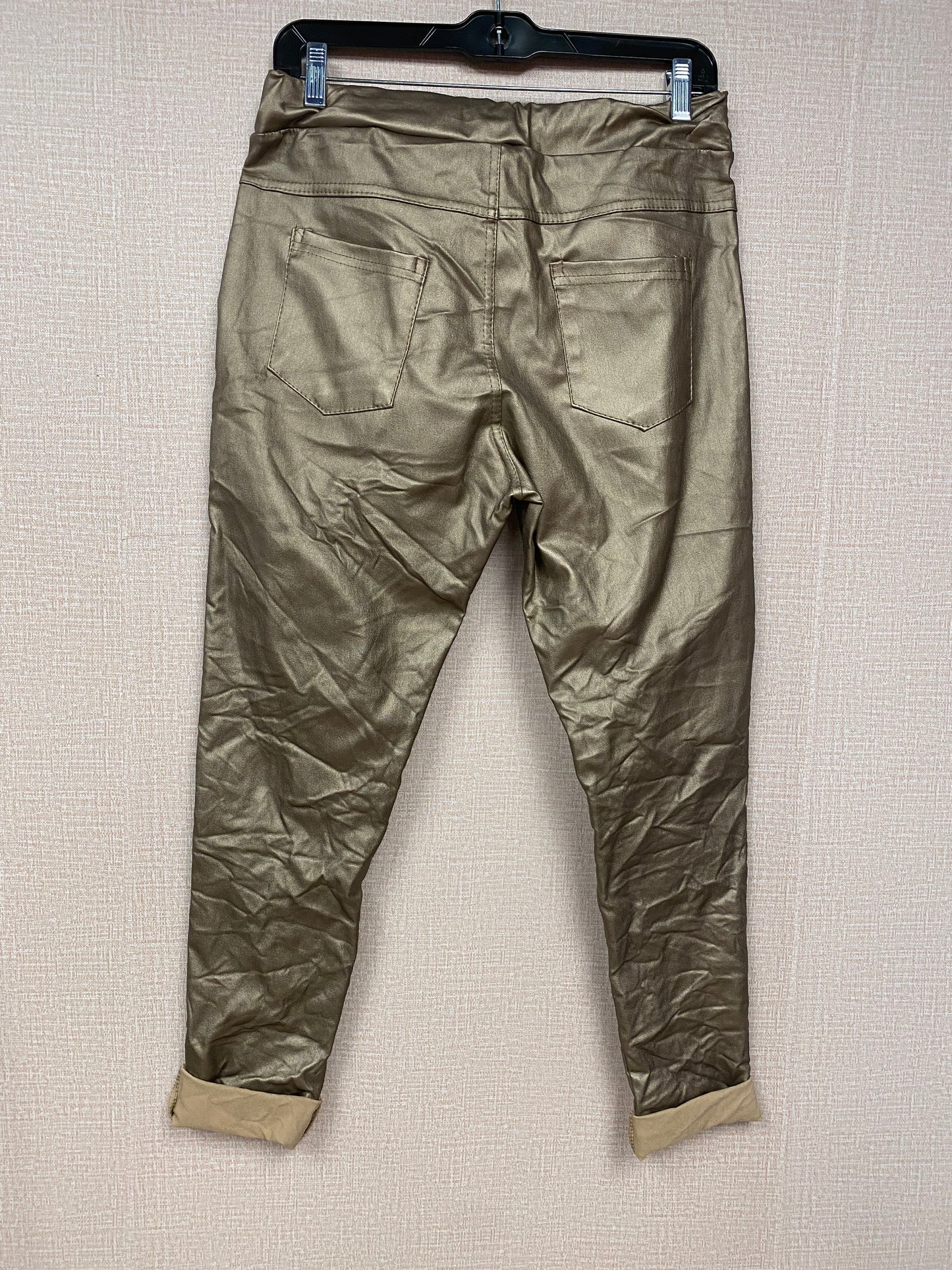 Italian women printed joggers