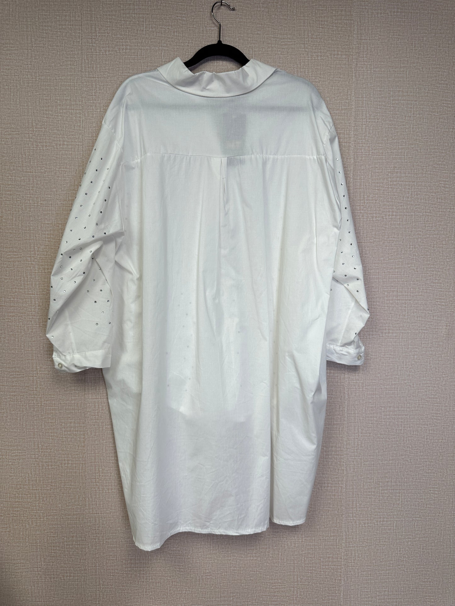 Italian bling shirt cardigan.