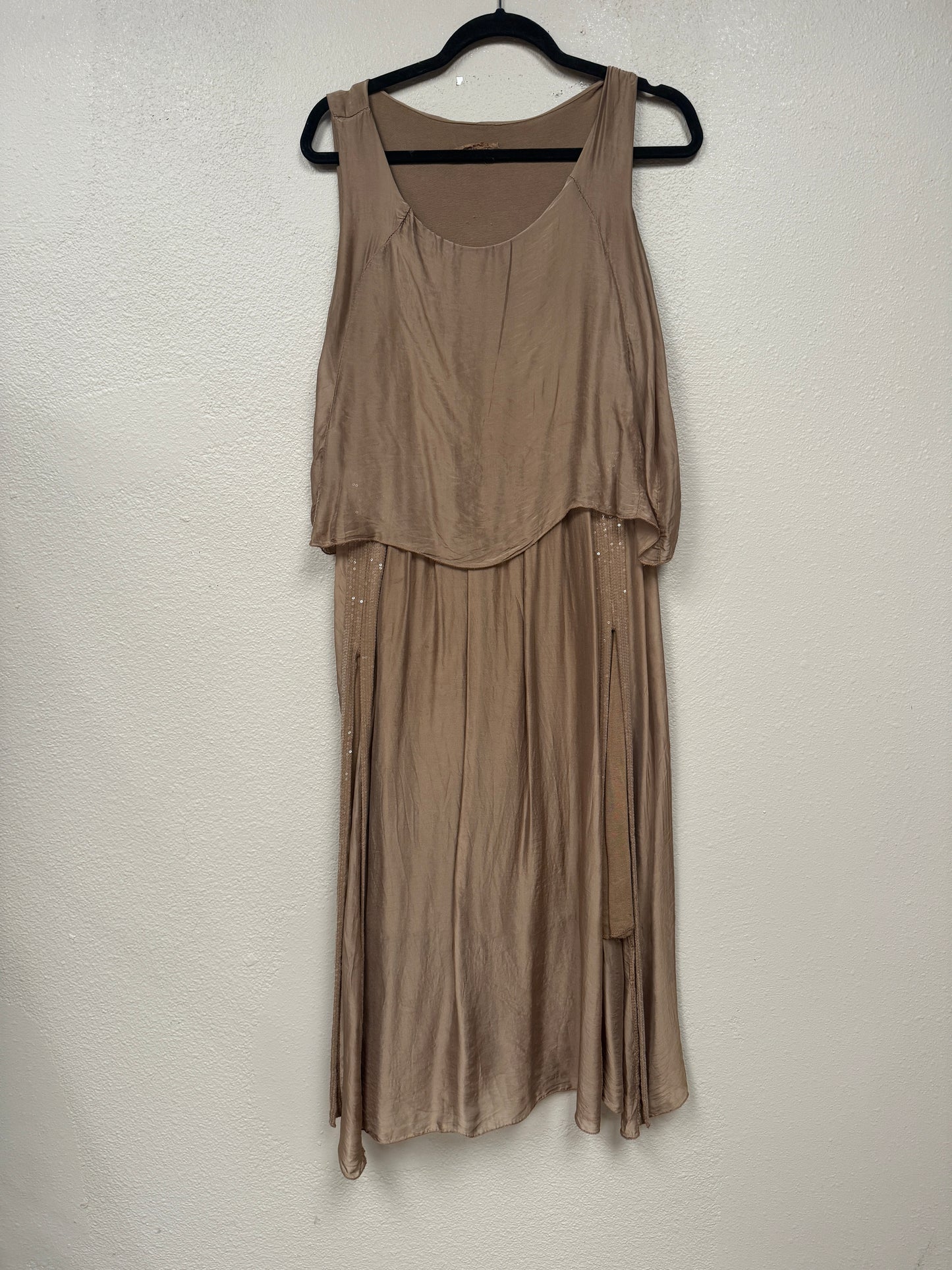 Italian silk overlay dress.