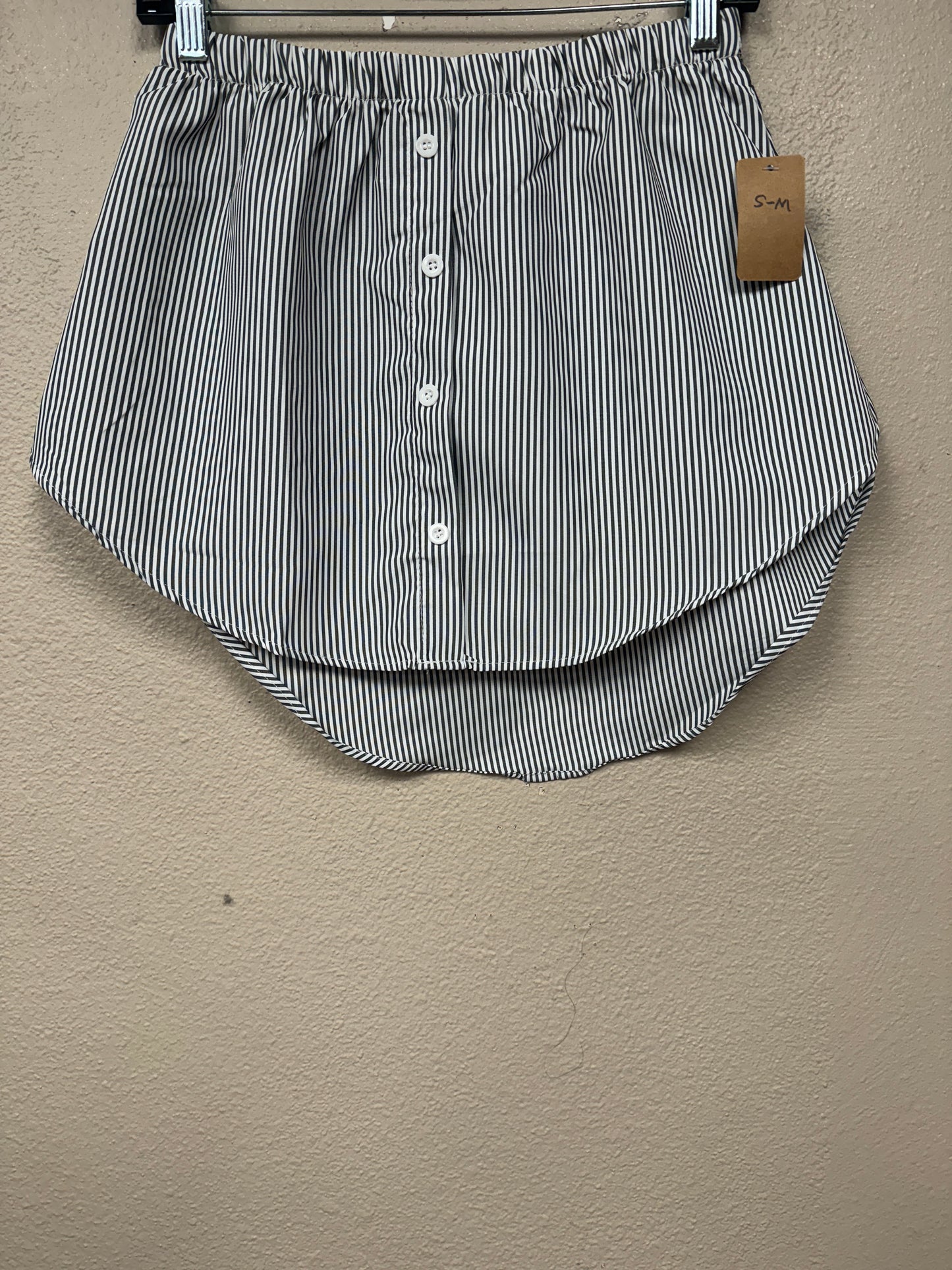 Button shirt skirt.