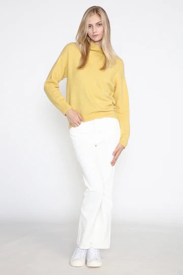 Mock Neck Basic Sweater