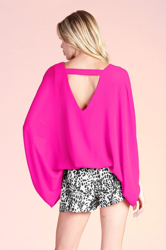 Back Band Caftan top