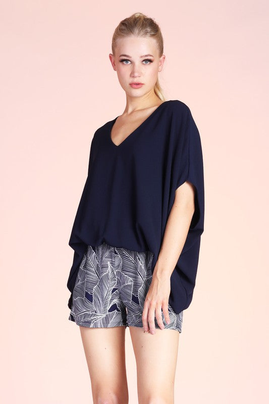 Back Band Caftan top