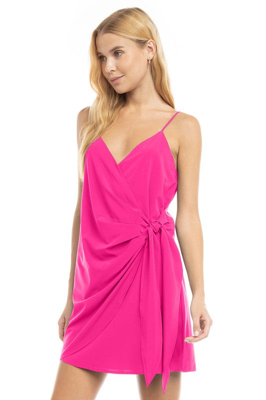 Strappy Dress with Waist Tie.