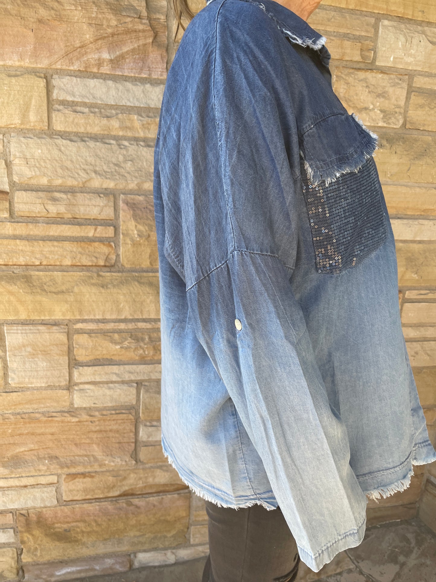 Gradient Tie Dye Shirt