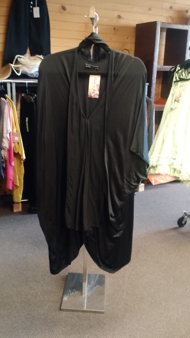 Italian Silky belted Dress