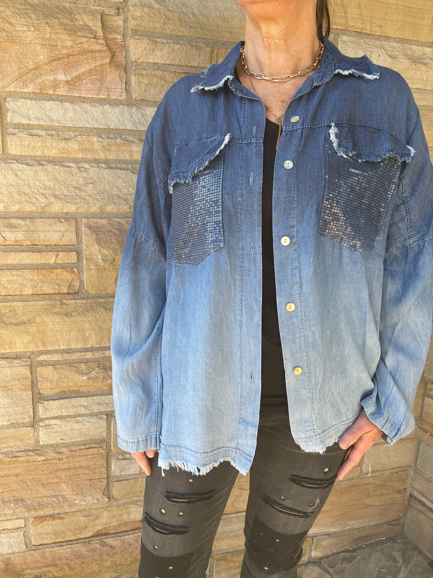 Gradient Tie Dye Shirt