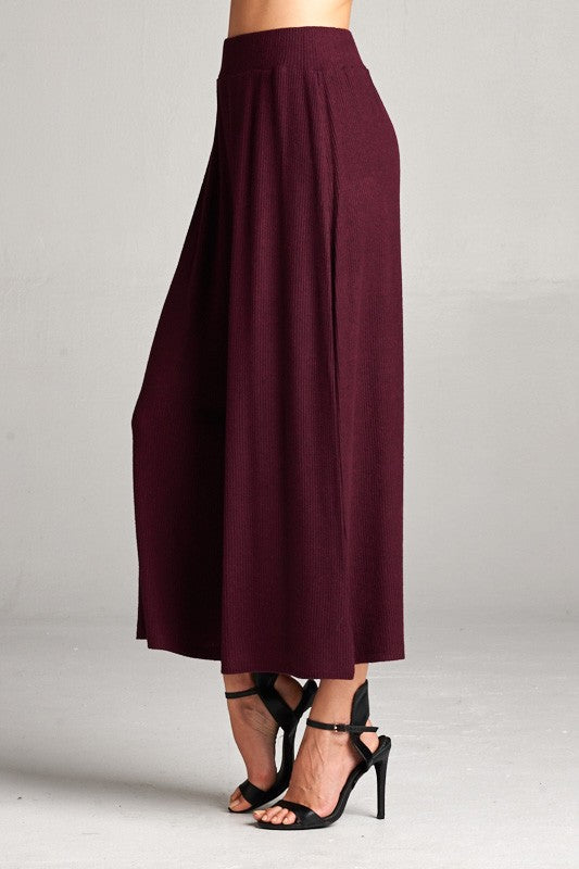 Loose fit, wide legged pants
