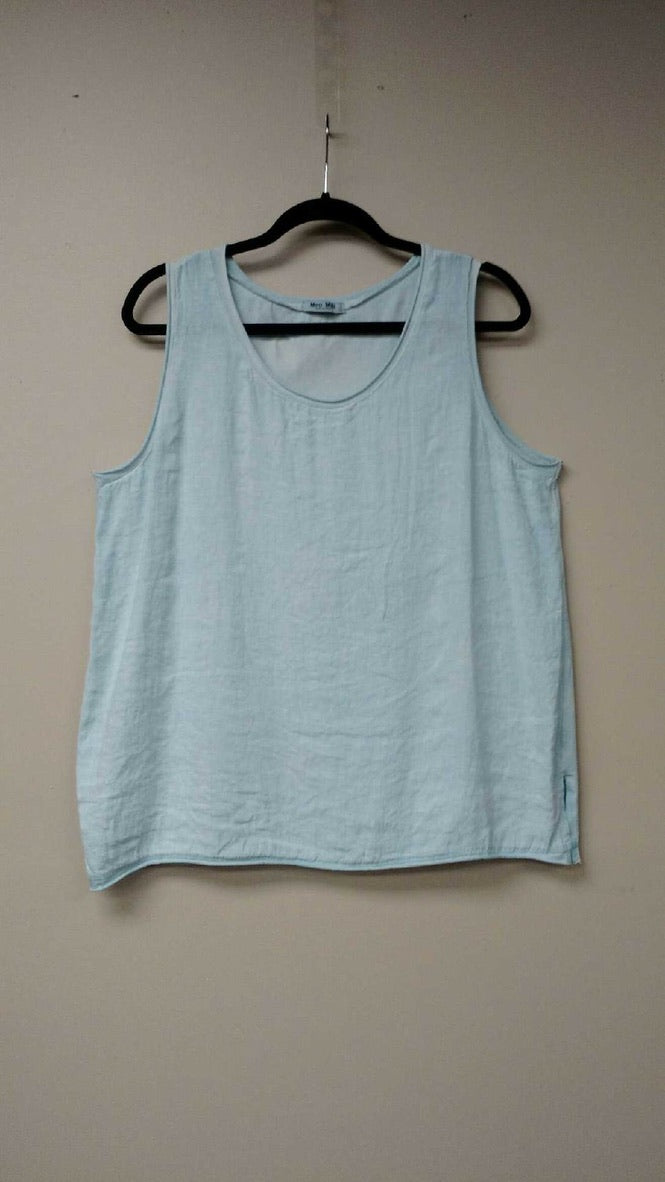 Linen Cotton Blend sleeveless T