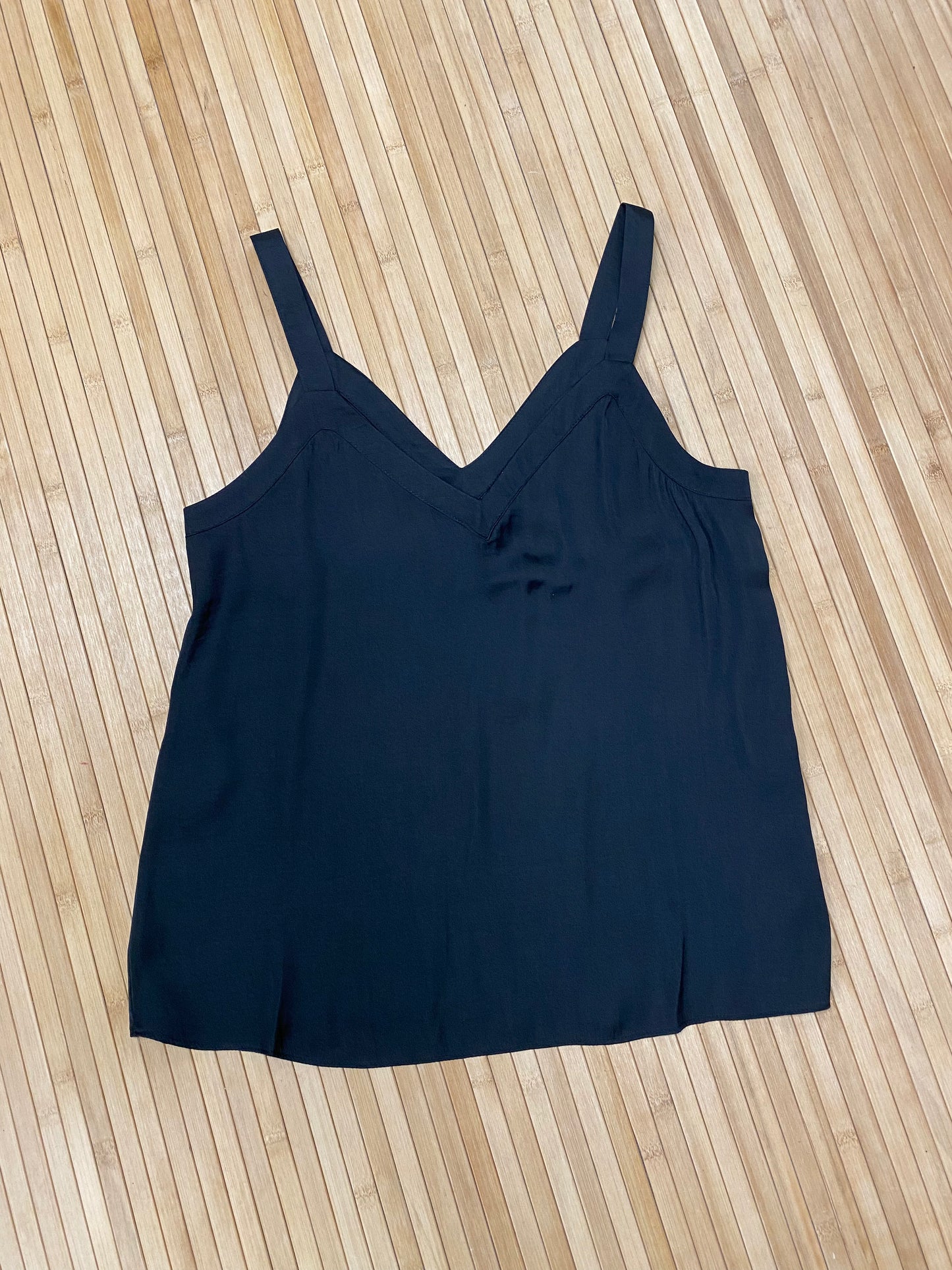 V-neck Banded tank.