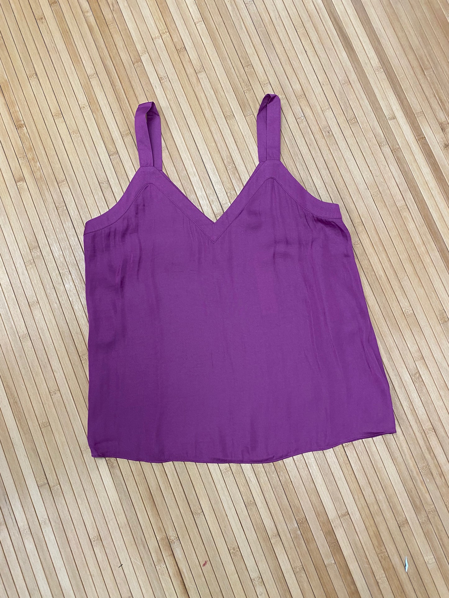 V-neck Banded tank.