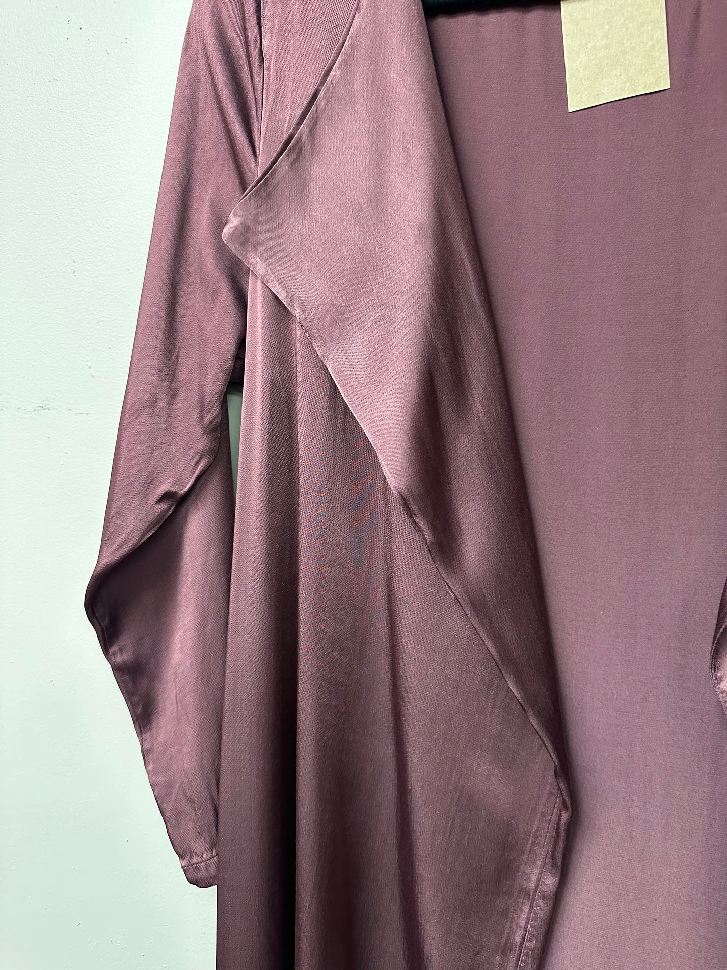 Italian Heavy Silk Set of Pants and Long Duster Coat