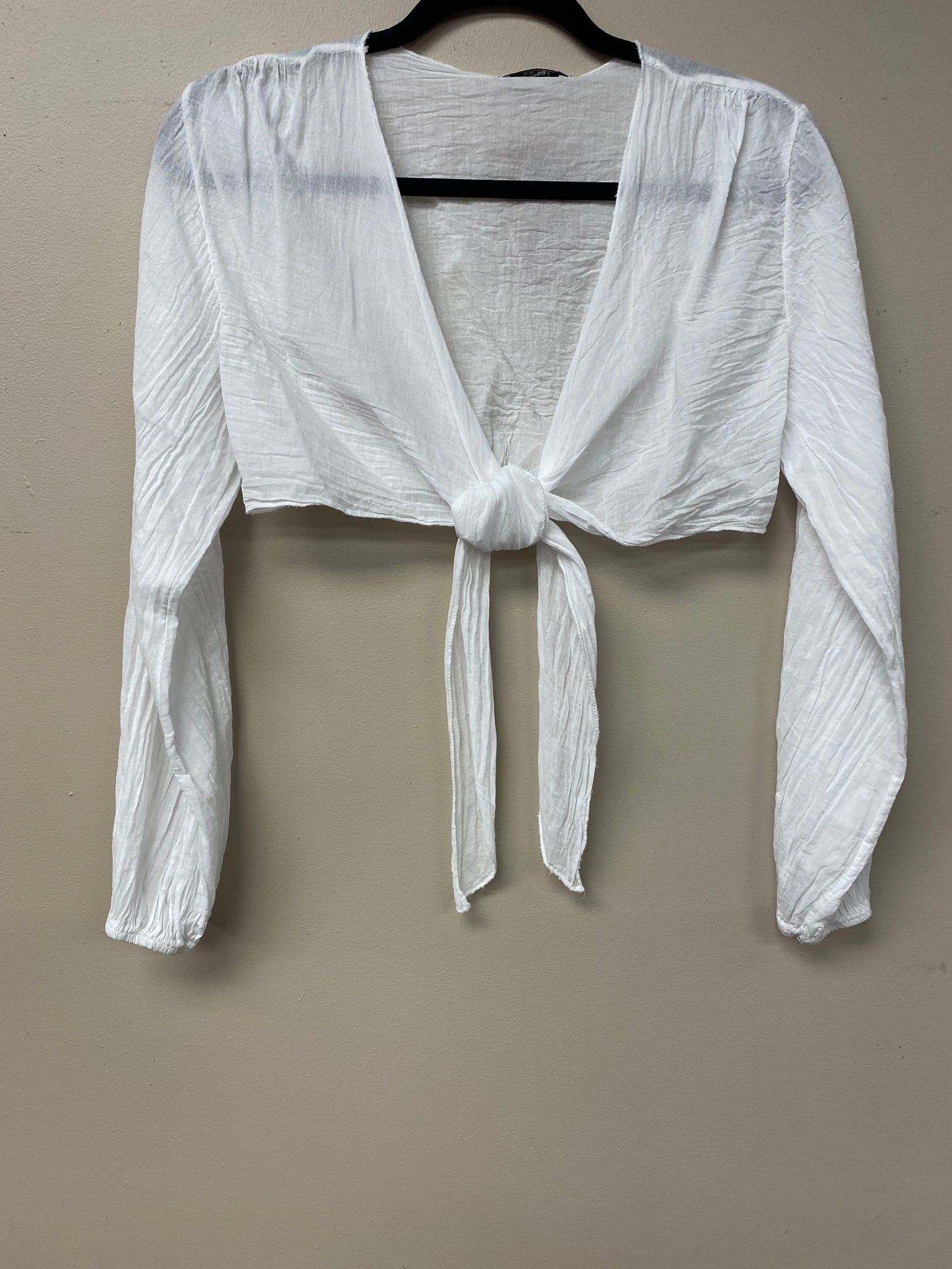 Italian cotton shrug.
