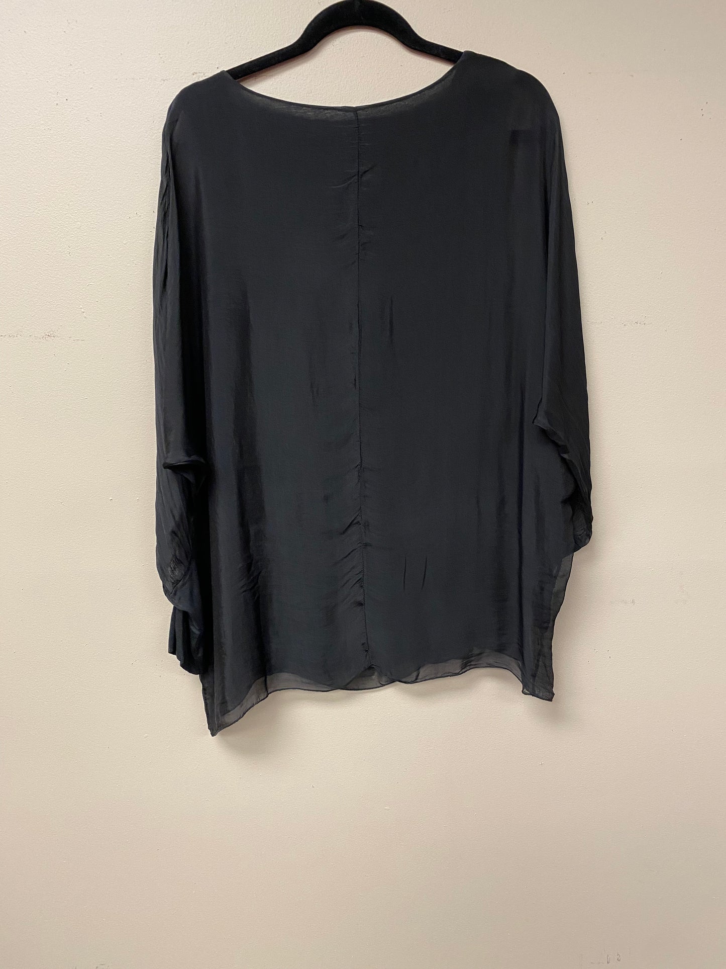 Italian Monochrome Silky pants and top elegant set