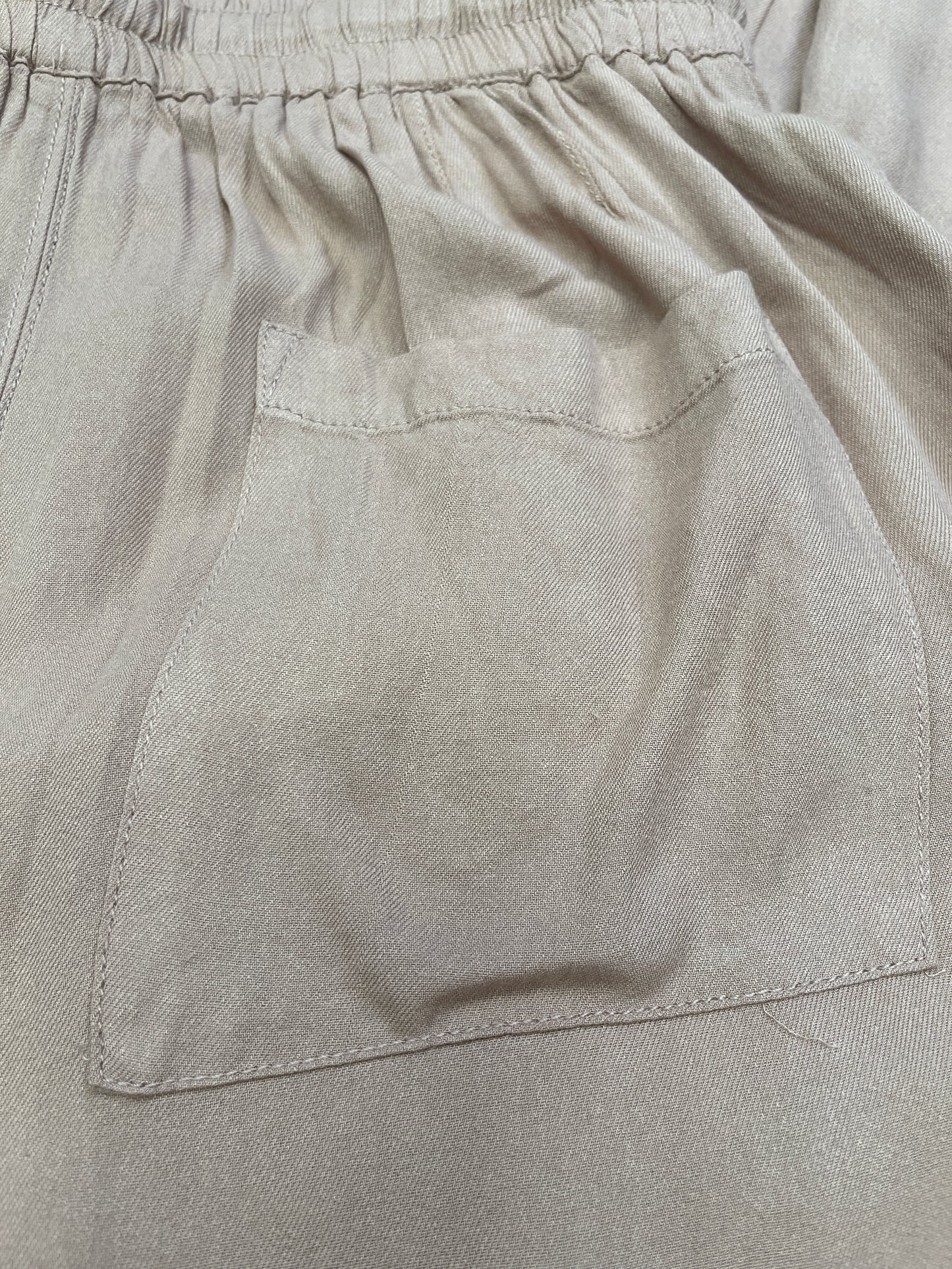 Soft Poly Linen Joggers