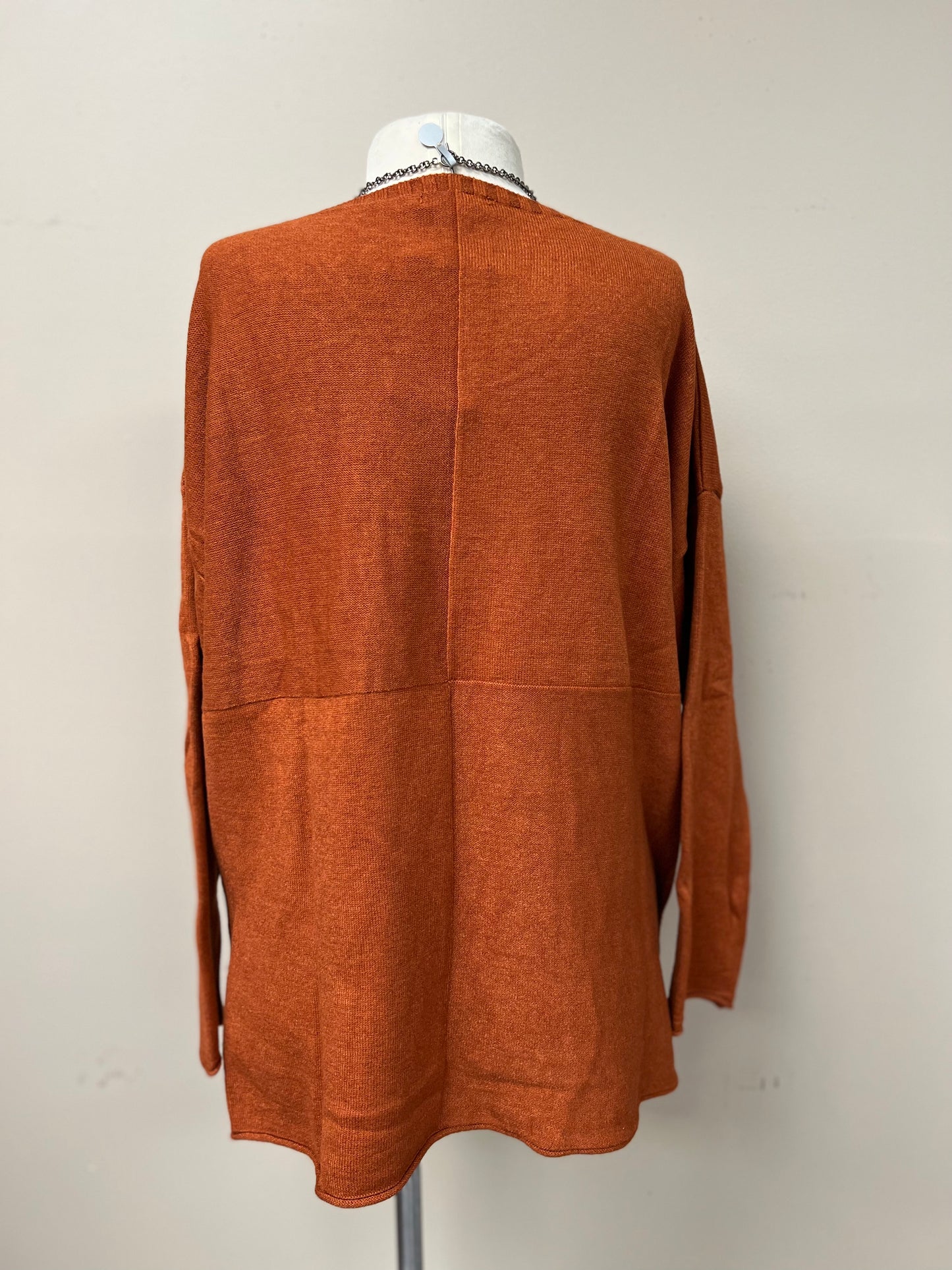 Italian V Neck soft sweater.