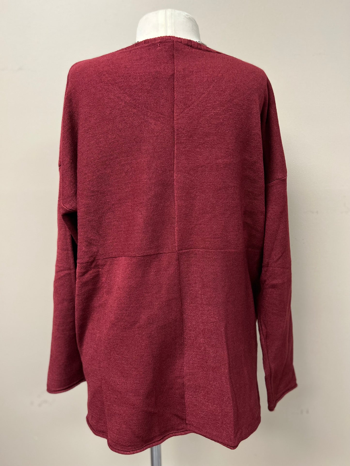 Italian V Neck soft sweater.