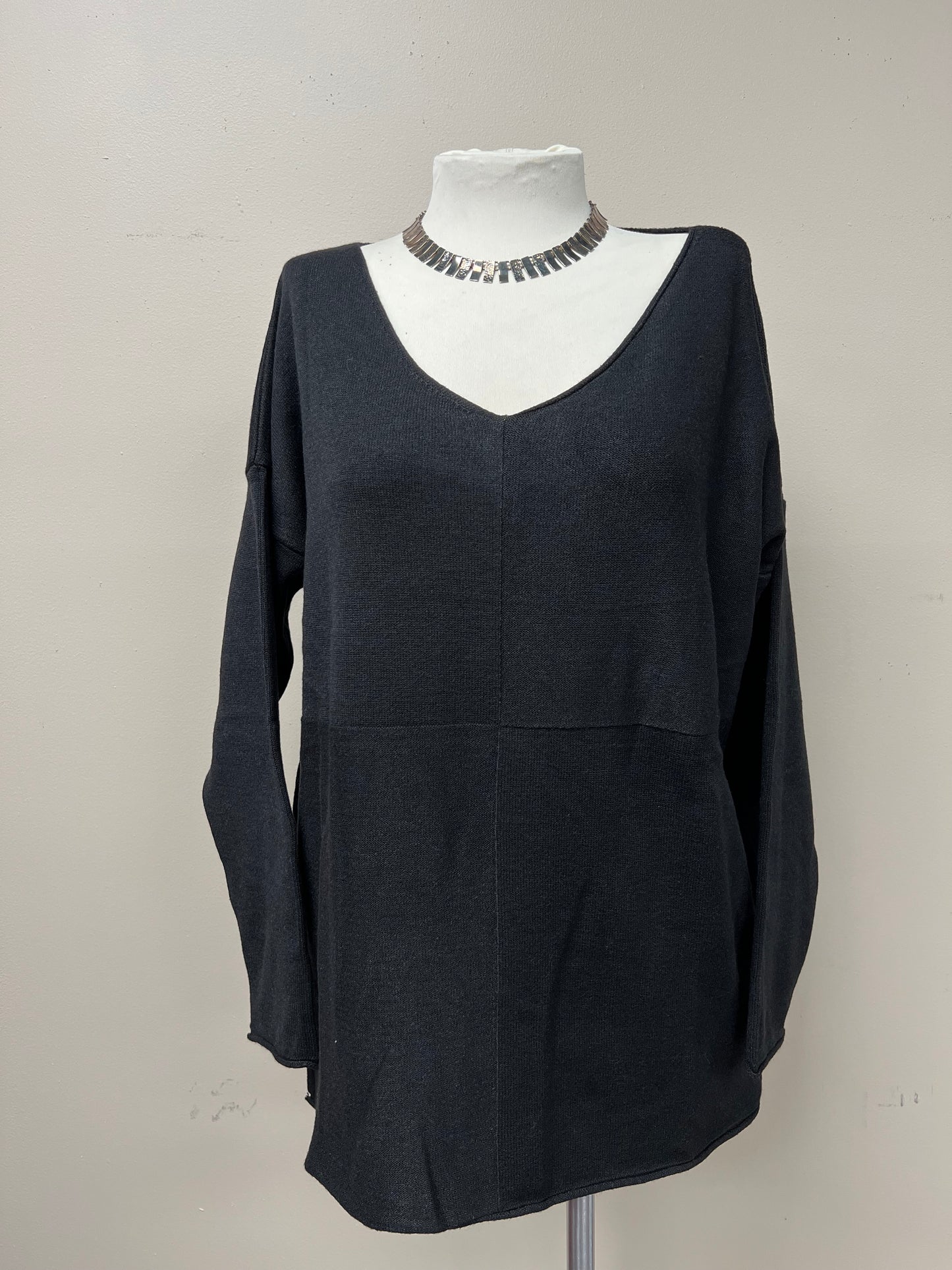 Italian V Neck soft sweater.
