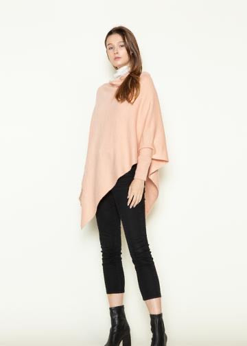 Triangle Poncho with sleeves.