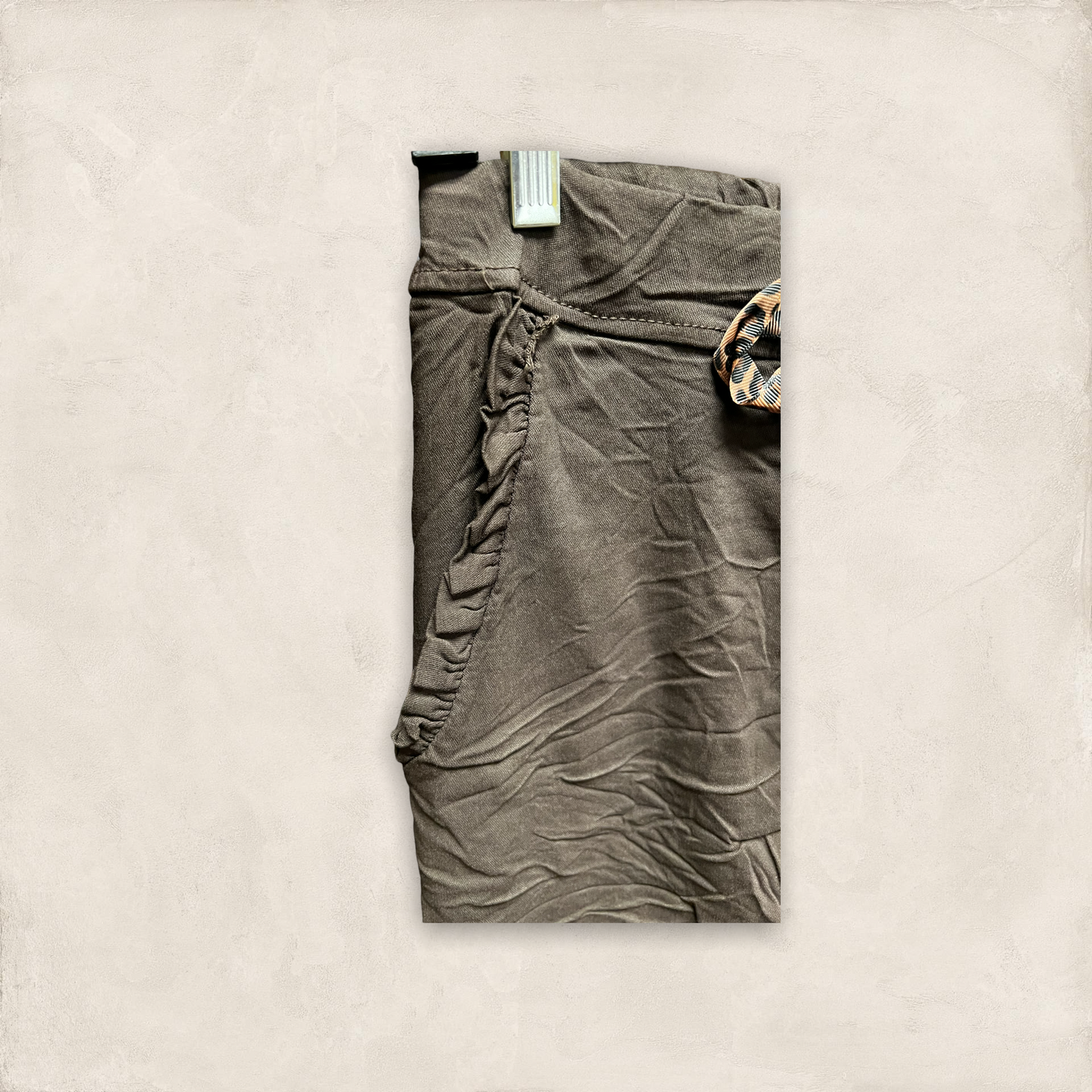 Italian crinkle joggers