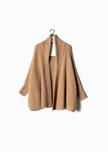 Cotton Candy Teddy Cape, Cardigan.