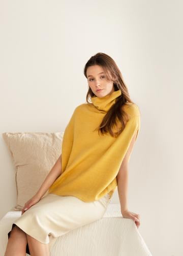 Basic Turtleneck Poncho.