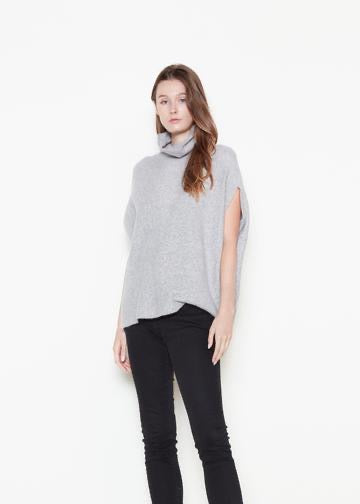 Basic Turtleneck Poncho.