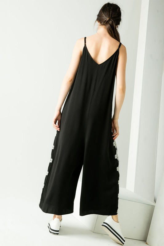 embroided jumpsuit