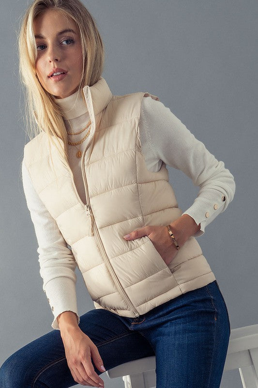 Short Padded Light Weight, vest.