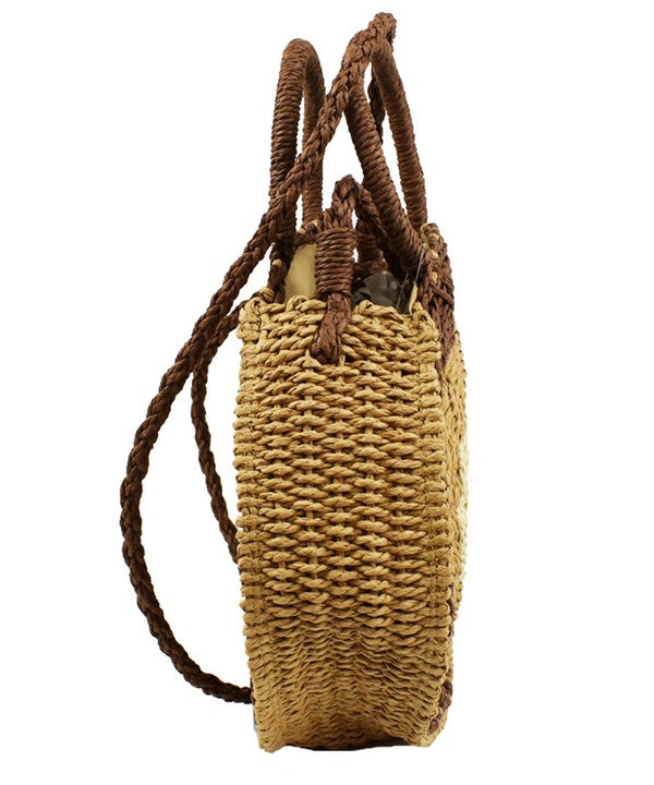 Straw Trendy Fashion Cross Body