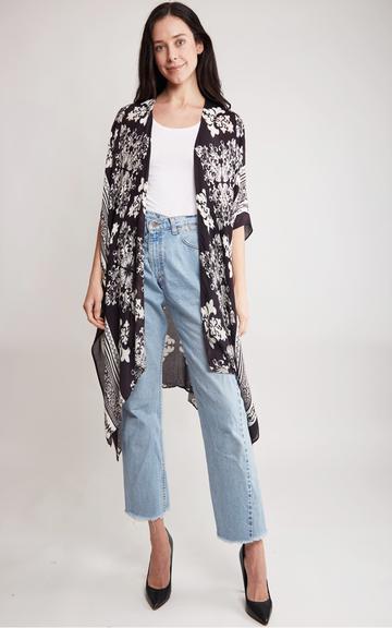 Bandana Pattern Design Cover Up Kimono