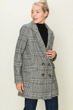 PLAID BOYFRIEND BLAZER