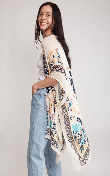 Bandana Pattern Design Cover Up Kimono