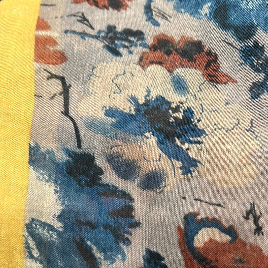 Printed Design Scarf.