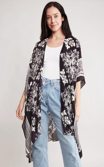 Bandana Pattern Design Cover Up Kimono