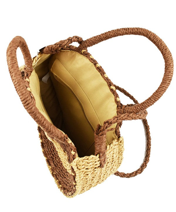 Straw Trendy Fashion Cross Body