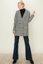PLAID BOYFRIEND BLAZER